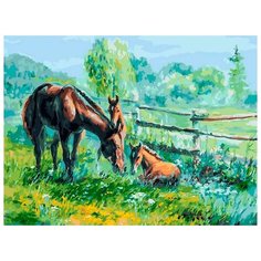 Картина по номерам "Полуденный зной", 30x40 см Белоснежка