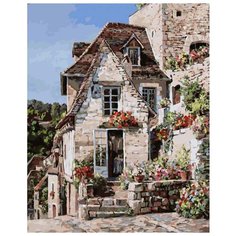 Картина по номерам "Франция. Ракамадур", 40x50 см Белоснежка