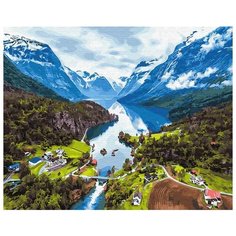 Картина по номерам Цветной "Безмятежность", 40x50 см