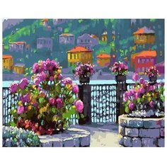 Картина по номерам на холсте 40*50 см Raduga "Городские цветы" (RDG-1592)