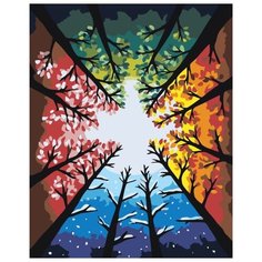 Картина по номерам Живопись по Номерам "Двенадцать месяцев", 40x50 см
