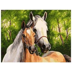 Картина по номерам Белоснежка "Мать и дитя 2" Елены Самарской, 30x40 см