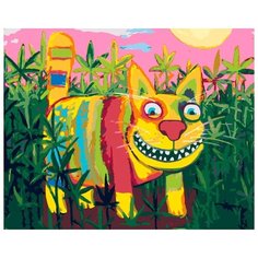 Картина по номерам Живопись по Номерам "Веселый кот", 40x50 см