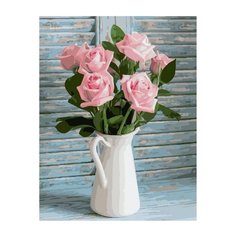 Картина по номерам GX 37824 Розовый букет 40*50 Paintboy