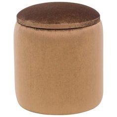 Пуф Leset Эдра, велюр медный