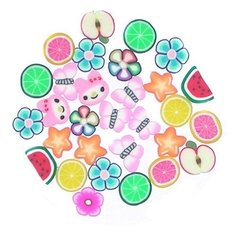 ФРУКТОВЫЕ ПАЛОЧКИ ДЛЯ ДИЗАЙНА НОГТЕЙ НАРЕЗАННЫЕ, 10 штук Alex Beauty Concept