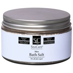 SeaCare Расслабляющая Соль Мертвого Моря для Ванны с Восстанавливающим Успокаивающим Эффектом, для Мужчин