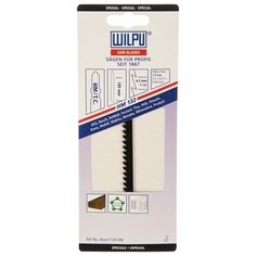 WILPU Пилка HM 132 (Т341НМ, НМ зуб) х 1 шт/уп по стеклопластику, газобетону, дереву