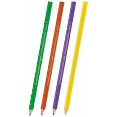 Карандаши цветные 12 ЦВЕТОВ BIC "Color UP", пластиковые, трехгранные, 9505271