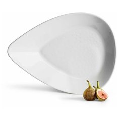 SagaForm Блюдо для запекания Ovate белое Piccadilly