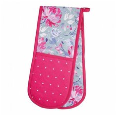 Kitchen Craft Прихватка двойная GREY FLORAL