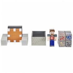 Набор разрушителя Minecraft фигурка +аксессуары GVL55 Mattel