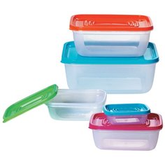 Bohmann Набор контейнеров для продуктов 058BH, прозрачный