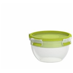 EMSA Контейнер CLIP & GO для салатов 518097, зеленый/прозрачный