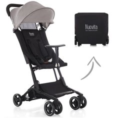Прогулочная коляска Nuovita Ritmo, grigio nero