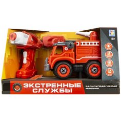 Конструктор 1 TOY Экстренные службы Т16963 Пожарный грузовик