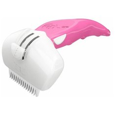 Щетка-триммер FoOlee Easee Dog Small с 2 гребёнками 4.5 см, розовый