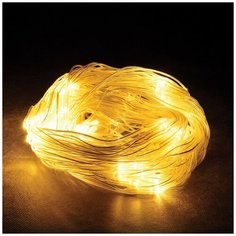 Гирлянда Vegas Сеть световая 55030-34 (150 x 120 см), 144 ламп, желтый/прозрачный провод