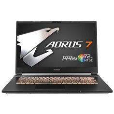Ноутбук GIGABYTE AORUS 7 SB (Intel Core i7 10750H 2600MHz/17.3"/1920x1080/16GB/512GB SSD/NVIDIA GeForce GTX 1660 Ti 6GB/Windows 10 Home) 9RC47SB8BG4S1RU0000, черный