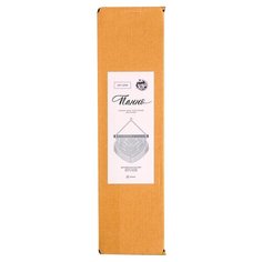 Арт Узор Набор для плетения макраме панно серое Полумесяц (4738172)