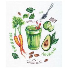 PANNA Набор для вышивания Овощной смузи 27 х 30.5 см (E-7130)