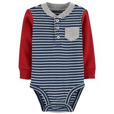 Боди Carters размер 9M, синий/красный Carters