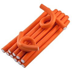 Бигуди-бумеранги Sibel Superflex Short 4222089 (17 мм) 12 шт. оранжевый