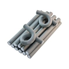 Бигуди-бумеранги Sibel Superflex Short 4222079 (19 мм) 12 шт. серый