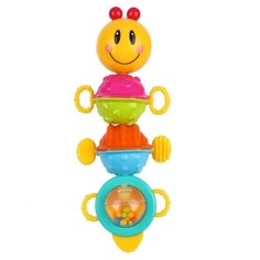 Развивающая игрушка Жирафики Гусеница (640904), разноцветный
