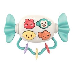 Развивающая игрушка Жирафики Конфетка 644528, белый/голубой