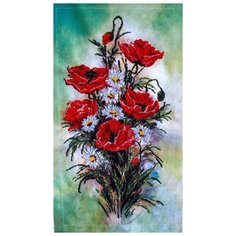 ABRIS ART Набор для вышивания бисером Фантазии лета 23 x 45 см (АВМ-001)