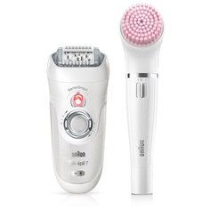 Эпилятор Braun 7-775BS Silk-épil Beauty Set 7 + щетка для лица Face Spa белый