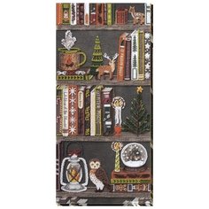 ABRIS ART Набор для вышивания бисером Книжные истории 21 x 46 см (АВ-700)