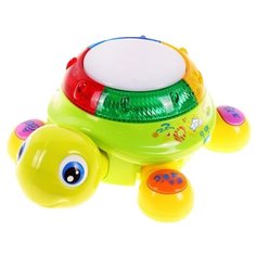 Интерактивная развивающая игрушка Joy Toy Чудо черепашка, разноцветный