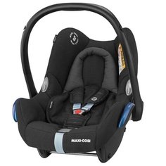Автокресло-переноска группа 0+ (до 13 кг) Maxi-Cosi CabrioFix + FamilyFix, scribble black