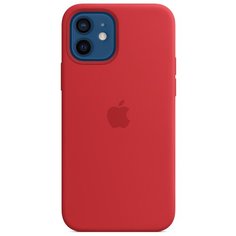 Чехол-накладка Apple MagSafe силиконовый для iPhone 12/iPhone 12 Pro красный