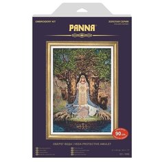 PANNA Набор для вышивания бисером и нитками Золотая серия. Оберег Веда 31.5 x 43 см (SO-1896)
