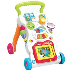 Развивающая игрушка Elefantino Игровой центр Первые шаги 3 в 1 IT105409, разноцветный