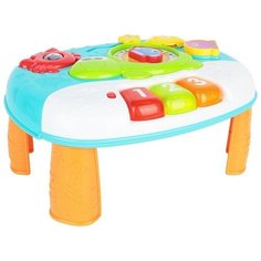 Интерактивная развивающая игрушка Winfun 2 в 1 Ocean Fun (O0852-NL), голубой/белый/оранжевый