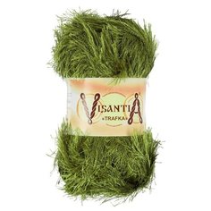 Пряжа Visantia Trafka, 100 % полиэстер, 100 г, 150 м, 5 шт., №0044 бледно-зеленый