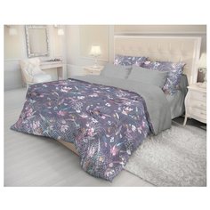 Постельное белье 1.5-спальное Волшебная ночь Apelt 734624, ранфорс, 50 х 70 см, серый