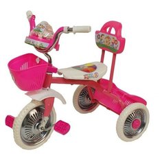 Трехколесный велосипед Kinder Музыкальный T002, розовый