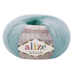 Пряжа Alize Atlas, 49 % шерсть, 51 % полиэстер, 50 г, 250 м, 10 шт., 114 мята