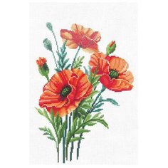 Сделай своими руками Набор для вышивания Маков цвет 24 х 32 см (М-34)