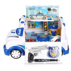 Машина-каталка Наша Игрушка Полицейский автобус, свет, звук, с аксессуарами (BT-2222EB)