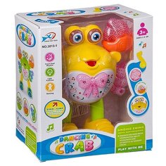 Музыкальная игрушка Гратвест Танцующий краб, коробка, 22,5*19,5*12 см (Б87039)