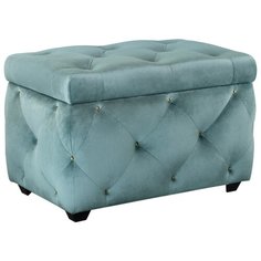 Сундук Leset Classic-Е64 Велюр YD-25B Бирюзовый/ножки пластик