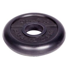 Диск обрезиненный Титан d 51 мм черный 2,5 кг Titan