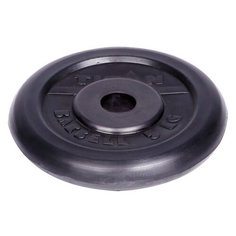 Диск обрезиненный Титан d 26 мм черный 5,0 кг Titan