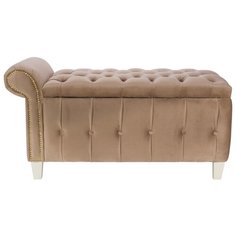 Банкетка Leset Classic-Б2 Велюр Матовый 08/слоновая кость